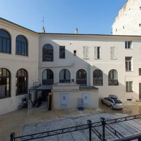 Appartement Patio Wilson à Nice Extérieur photo